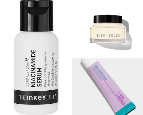 Skincare for dry skin cover photo collage