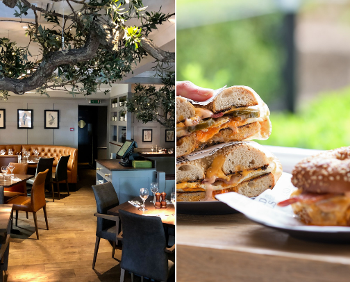 Where to eat the best food in Harpenden cover photo collage
