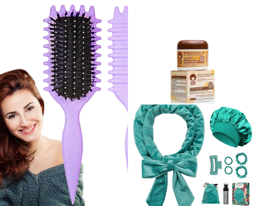 The Definitive Guide to Curls 👩🏽‍🦱 cover photo collage