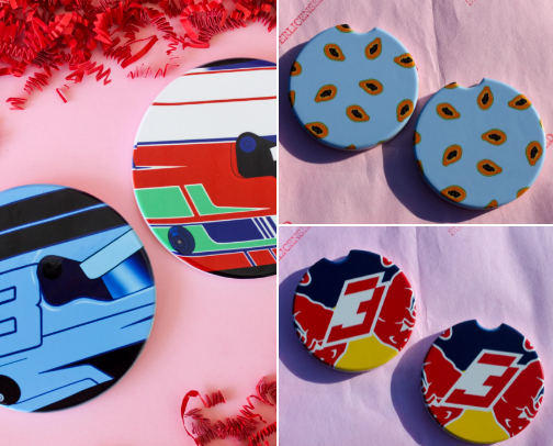 For the F1 Obsessed Girlies cover photo collage