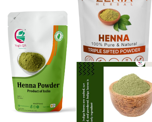 Henna & Indigo Essentials cover photo collage