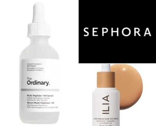 Skin care cover photo collage