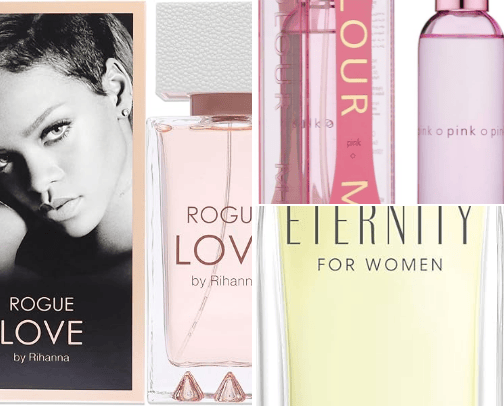 My favourite fragrances 😊❤️ cover photo collage