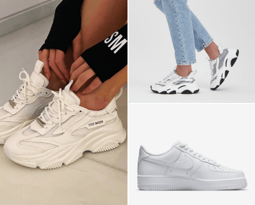 sneakers cover photo collage