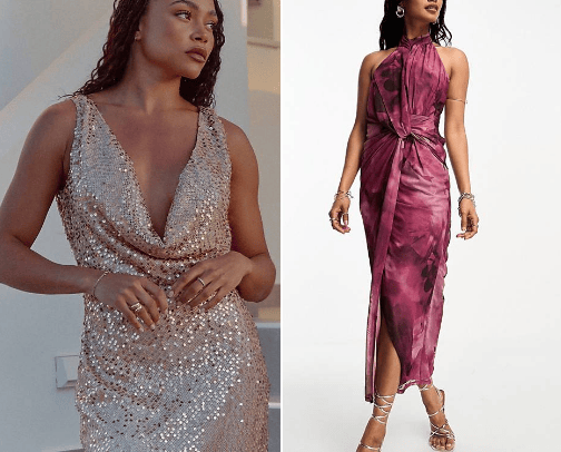 Night out outfits cover photo collage