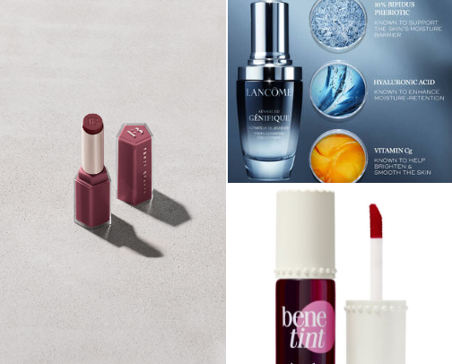 My favorite beauty recs cover photo collage