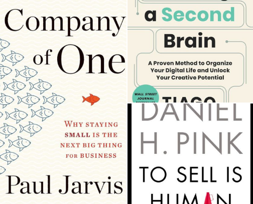 my essential non-fiction books stack cover photo collage