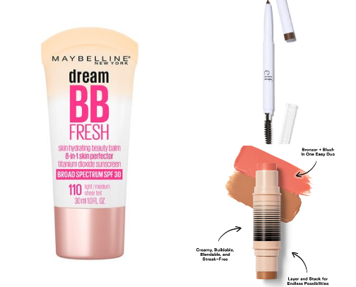 MAKEUP FAVS for a quick routine for that rushed morning cover photo collage