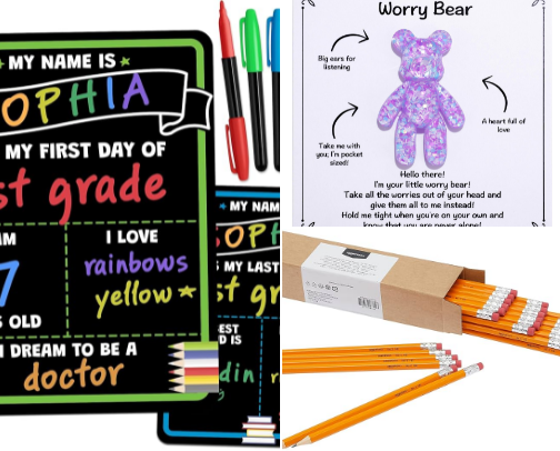 Grade school Back to School cover photo collage