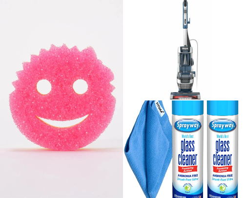 Favorite Cleaning Products cover photo collage