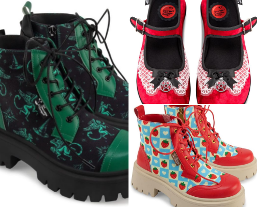 Women’s Hot Chocolate Design Shoes cover photo collage