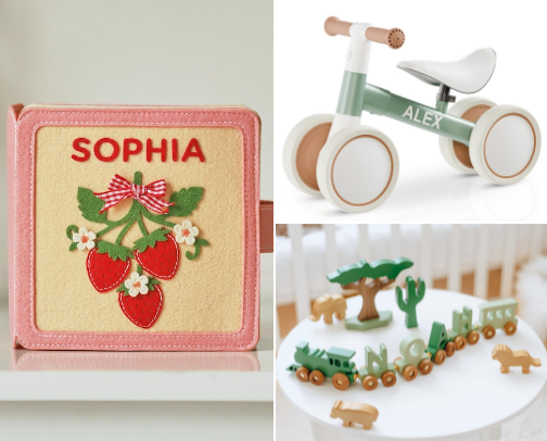 Shop for a 1st birthday gift with me! 🎈 cover photo collage