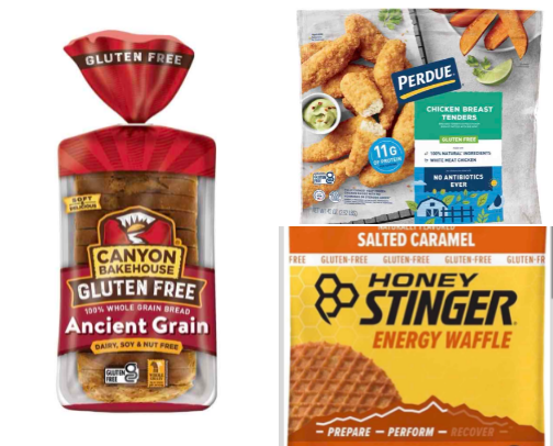 Favorite gluten free food cover photo collage