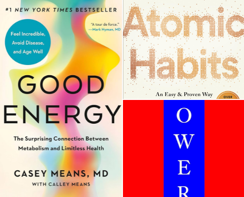 Recommendations for the best books in my collection cover photo collage