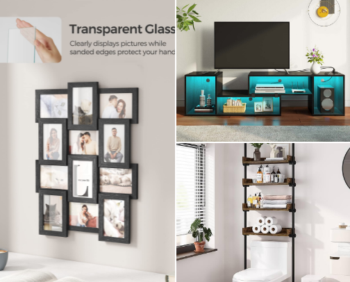 Furniture that lives in my home (for years) cover photo collage