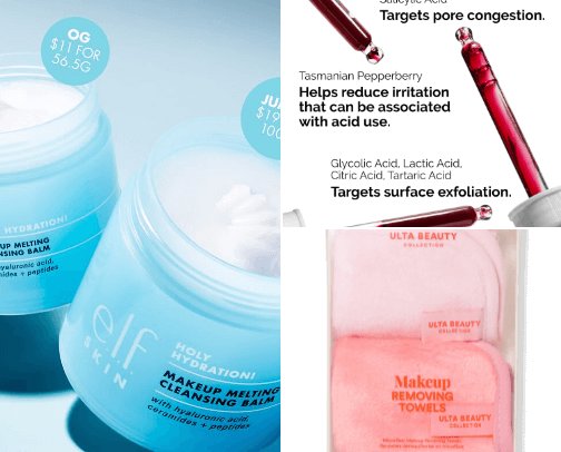 My Skin Care cover photo collage