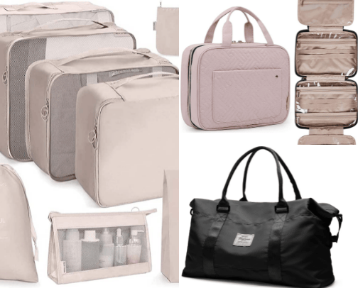 Travel Bags cover photo collage