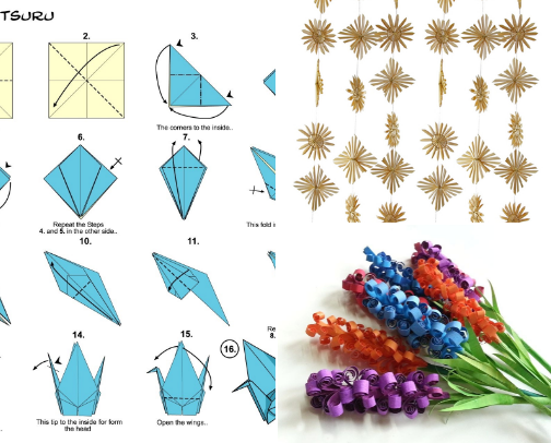Inspiring Ways to Use Craft Paper - New paper patterns and ideas for crafting special projects, scrapbooking, and journaling cover photo collage
