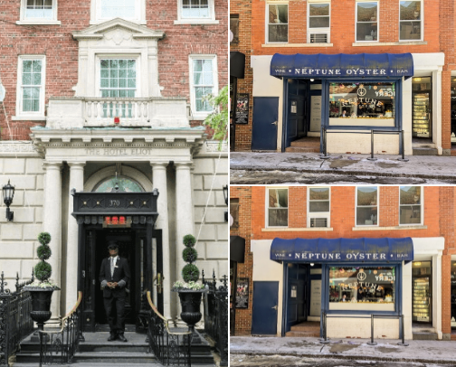 Back in Boston!🌙 cover photo collage