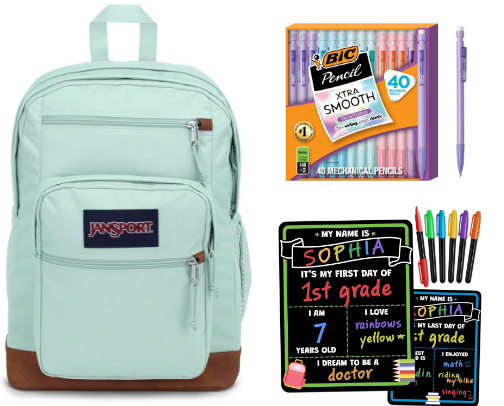 Back to School Essentials cover photo collage