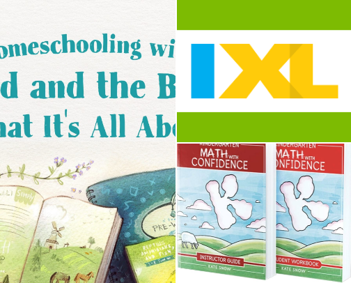 Homeschool Items I CAN'T Live Without cover photo collage