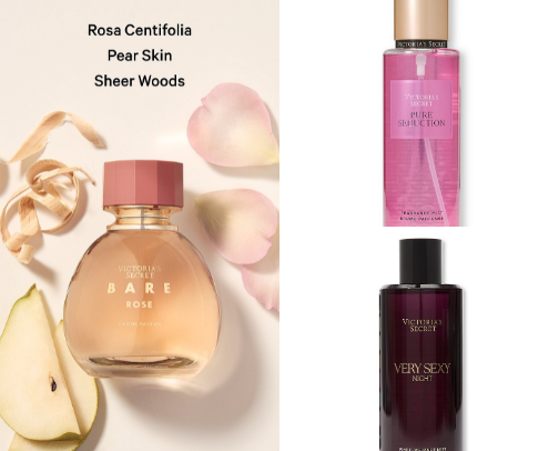 My Favorite Victoria Secret Perfumes cover photo collage