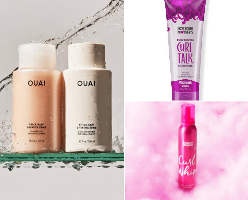 Best hair care for curly hair, coming from a curly girl cover photo collage