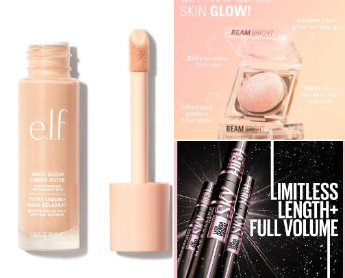 Make up must haves cover photo collage