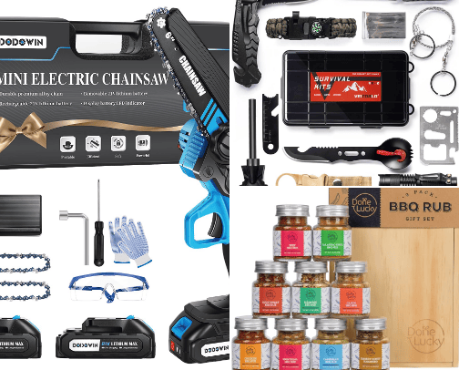 Christmas gifts for the HIM in our lives!  :-) cover photo collage