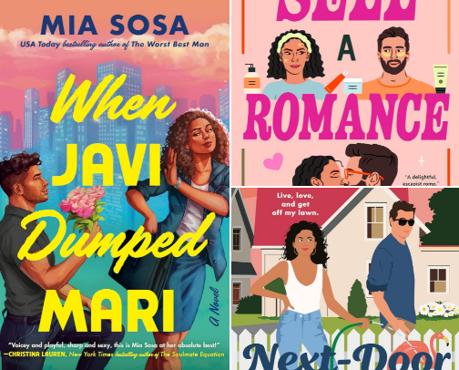My most recent book haul cover photo collage