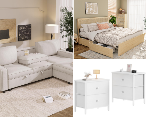 Amazon Chic and Affordable Home Finds cover photo collage