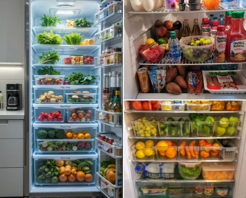 From My Fridge to Yours: Snack Smart, Cook Fresh, Live Well! cover photo collage