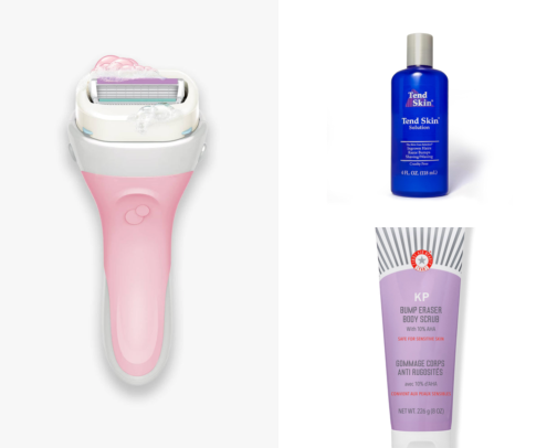 Razor bump FREE routine 😍 cover photo collage