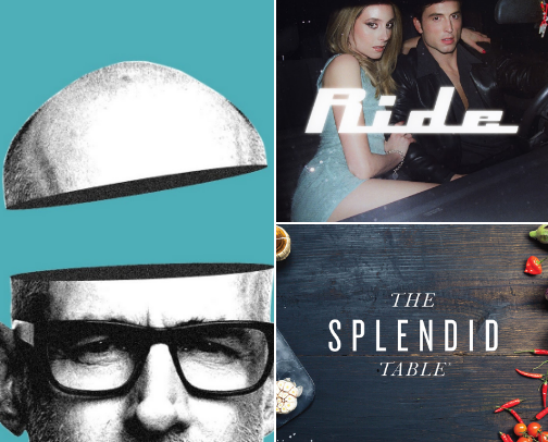 Podcasts (never Joe Rogan) cover photo collage