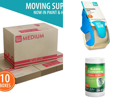 Moving & Unpacking Essentials for a Fresh Start (Organization Must-Haves for a New Home) cover photo collage