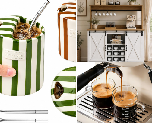 ☕ Espresso Yourself: Home Coffee Bar Essentials cover photo collage