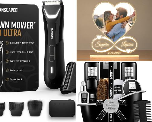 Men Christmas Gift Ideas cover photo collage