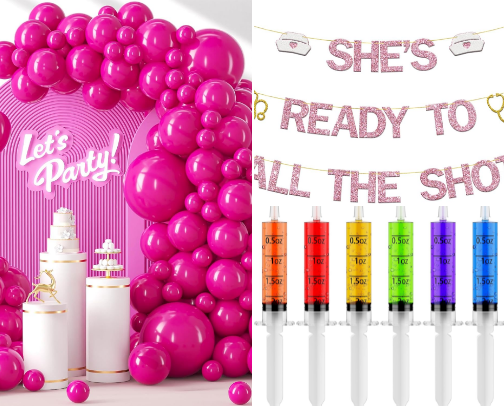 Throw a Fabulous Nurse Graduation Party! cover photo collage
