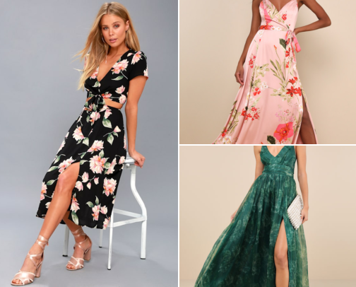 Wedding Guest Dresses for Every Dress Code (All from Lulus) cover photo collage