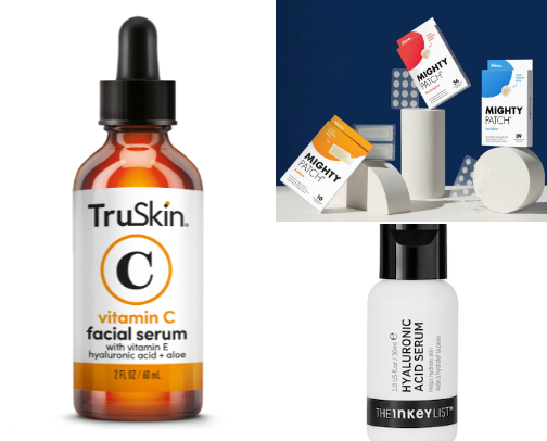 trending affordable beauty products cover photo collage