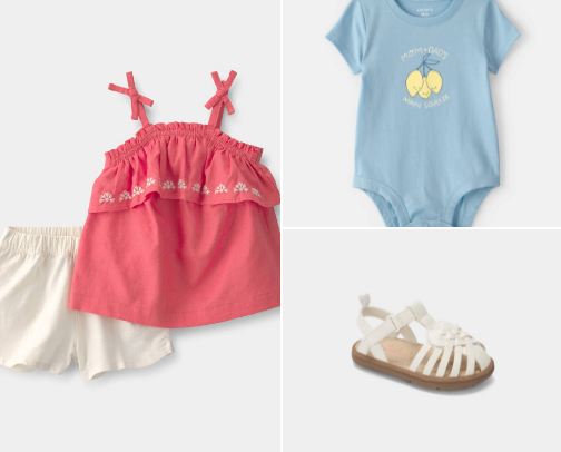 Baby & Toddlers things cover photo collage