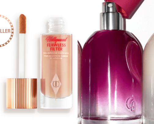 Clean girl makeup cover photo collage