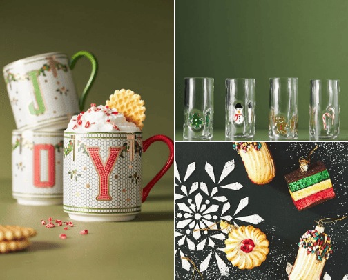 Christmas decor cover photo collage