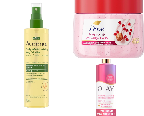 Body Care Must Haves for Glowy Skin cover photo collage