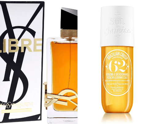 Parfume cover photo collage