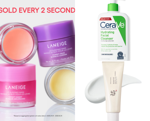 Best Skincare & Makeup Products Worth Buying For Glowing Skin ⭐ cover photo collage