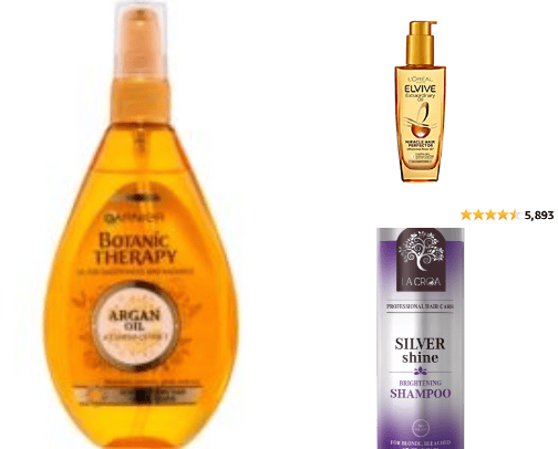 hair care favourites cover photo collage