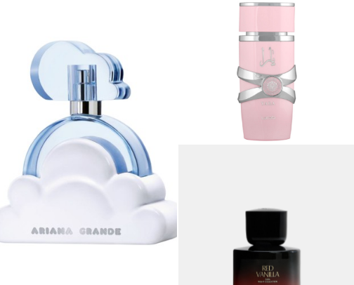 PERFUMES BARATOS QUE HUELEN CARO cover photo collage