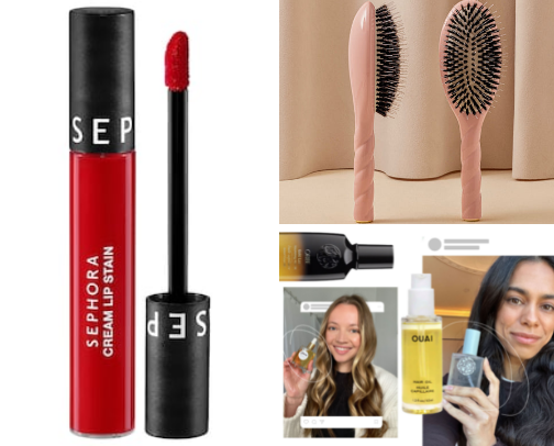 My favorite beauty recs cover photo collage