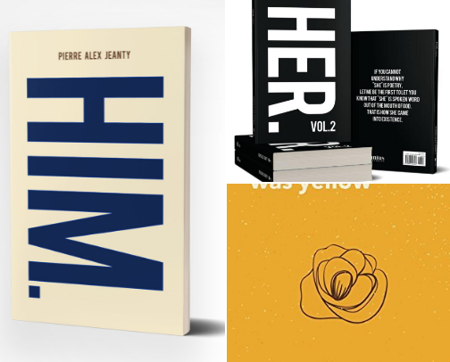 Poetry Books for the Soft Souls & Late-Night Thinkers cover photo collage